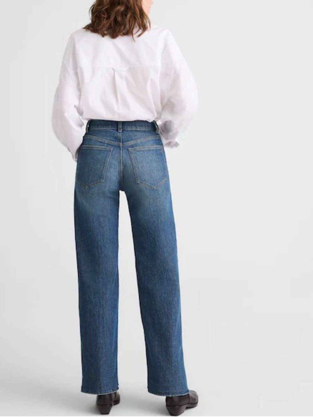 MADEWELL The Perfect Vintage Wide-Leg Jean 29T 29 tall (31 X 32) - Picture 2 of 7